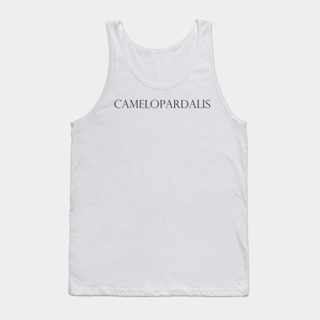 camelopardalis Tank Top by mabelas